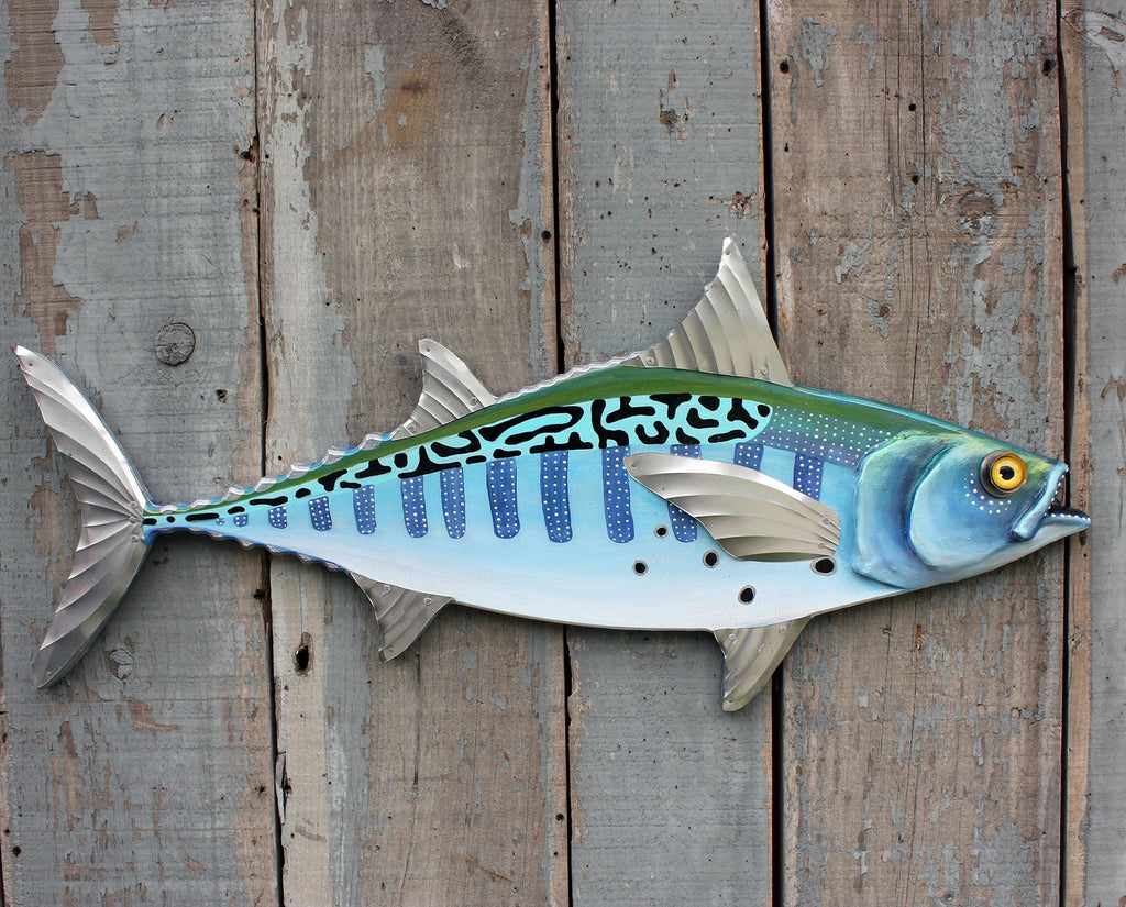 30&quot; Albie, Folk Art Fish Wall Sculpture